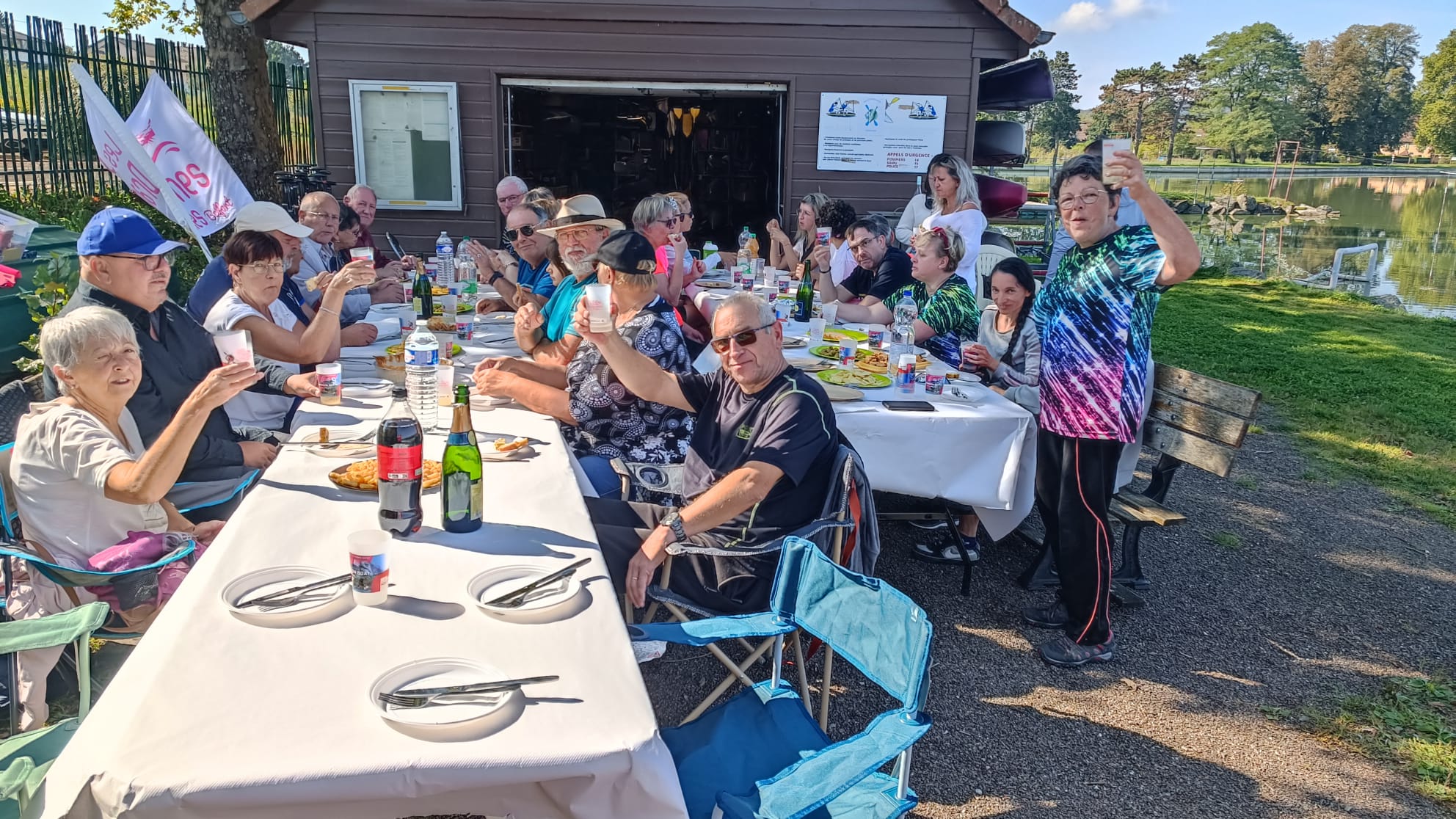 Barbecue avec nos amis boulistes de l’ASMB