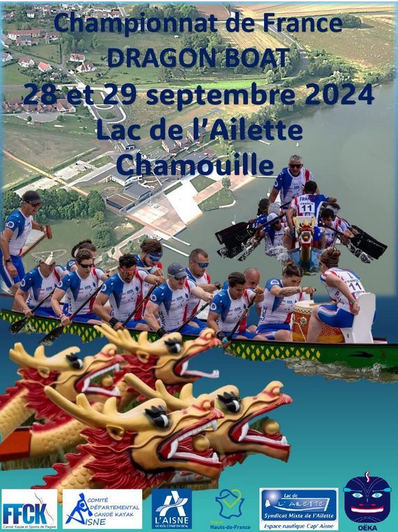 Championnats de France 2024 au lac de l’Ailette dans l’Aisne